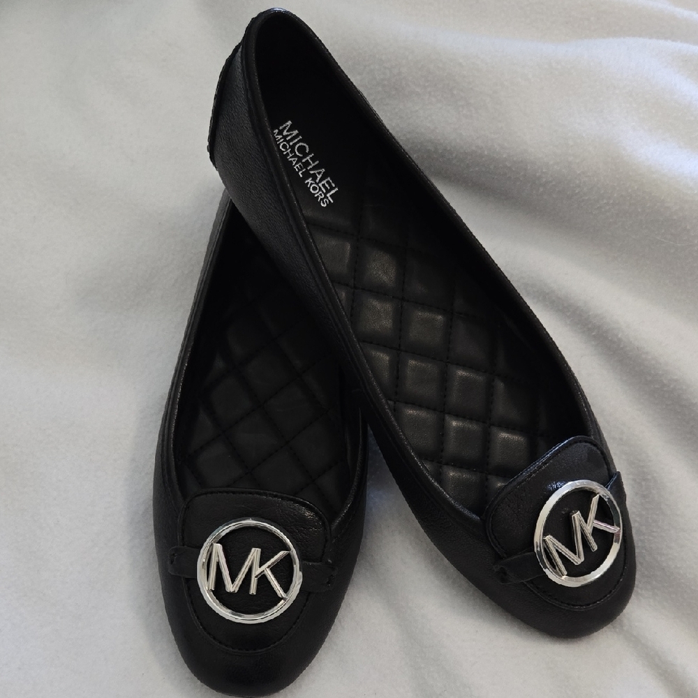 Michael Kors Black Flats